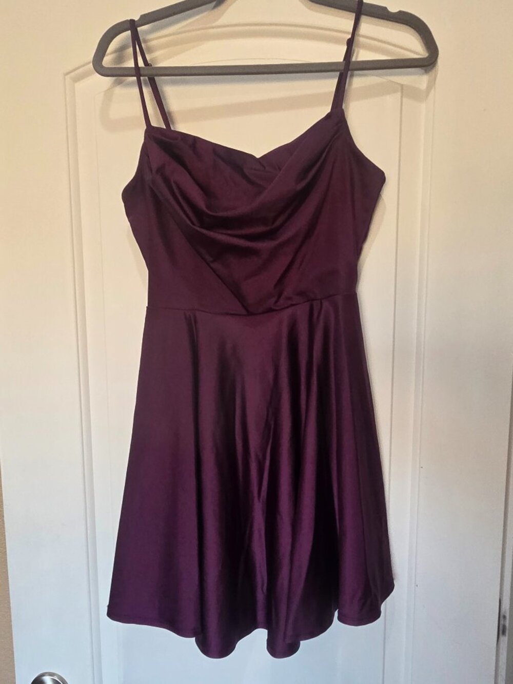 Macy's City Studio satin dress